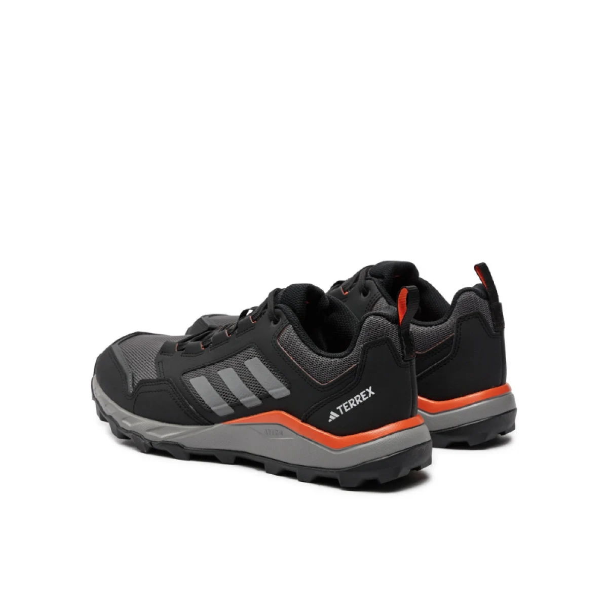 Pánská běžecká trailová obuv ADIDAS Terrex Tracerocker 2 grey six grey four impact orange · záber 5