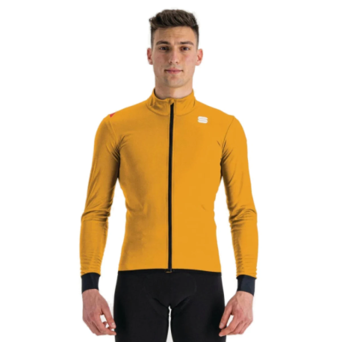 Pánská cyklistická bunda SPORTFUL Fiandre light no rain jacket, dark gold · záber 1