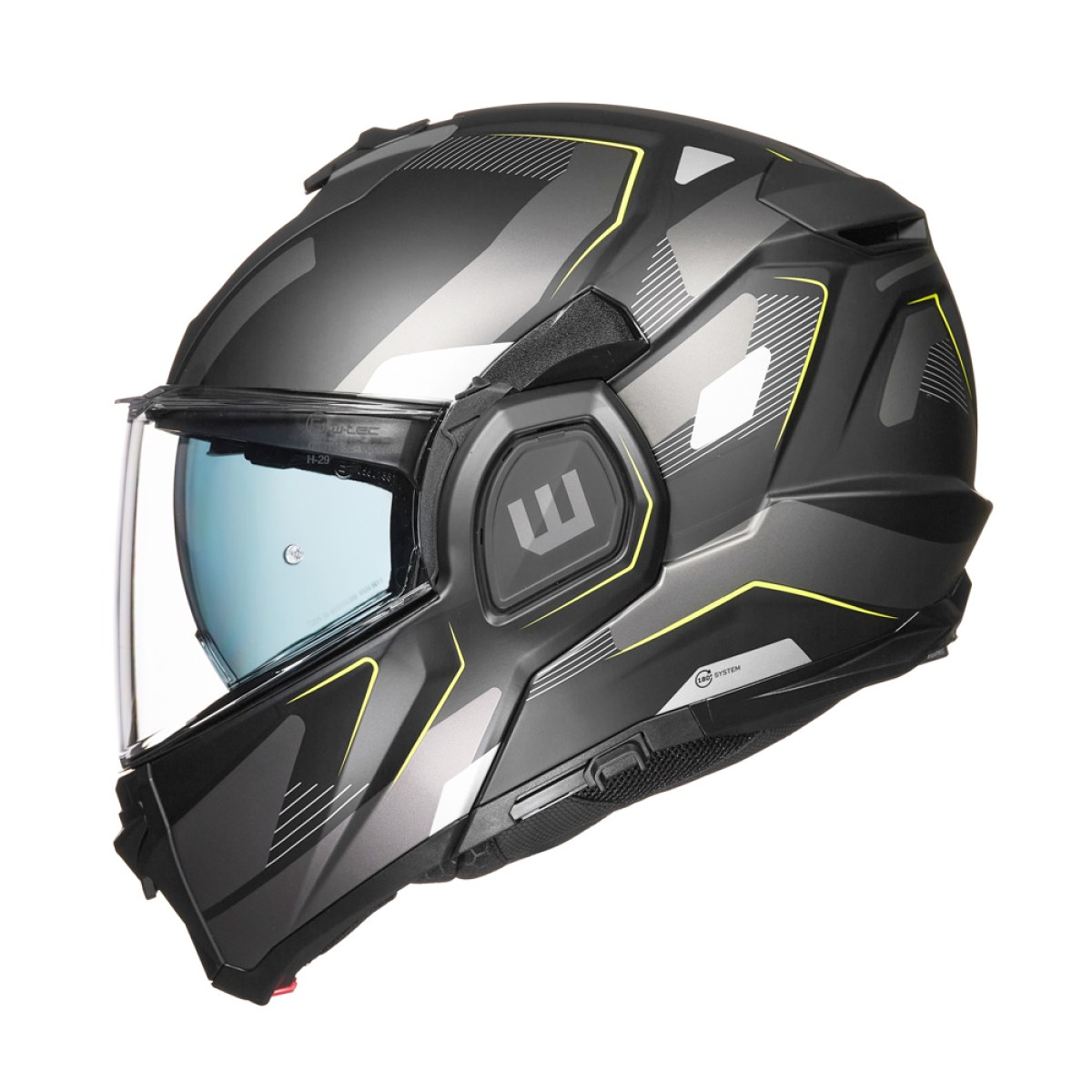 W-TEC Zoroz Matt Black-Fluo Pink - XS (53-54) · záber 4