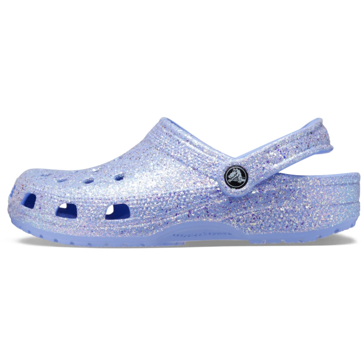 Kroksy (rekreačná obuv) CROCS Classic Glitter Clog moon jelly · záber 3