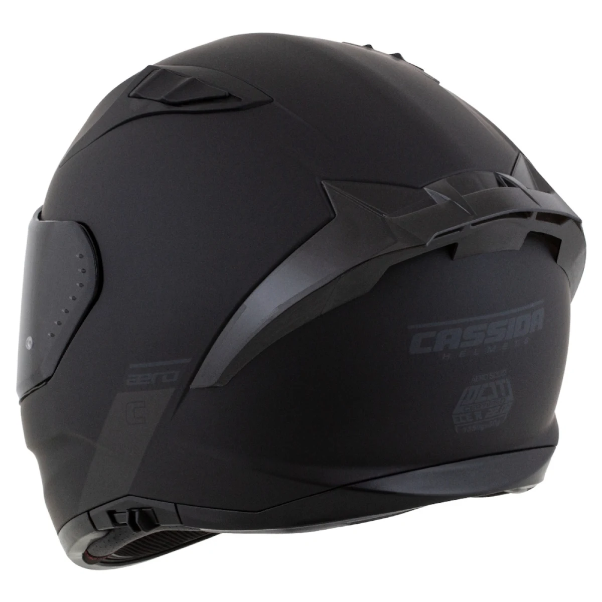 Cassida Aero Solid čierna matná/šedá XL (61-62) - Veľkosť: 61-62, XL · záber 4