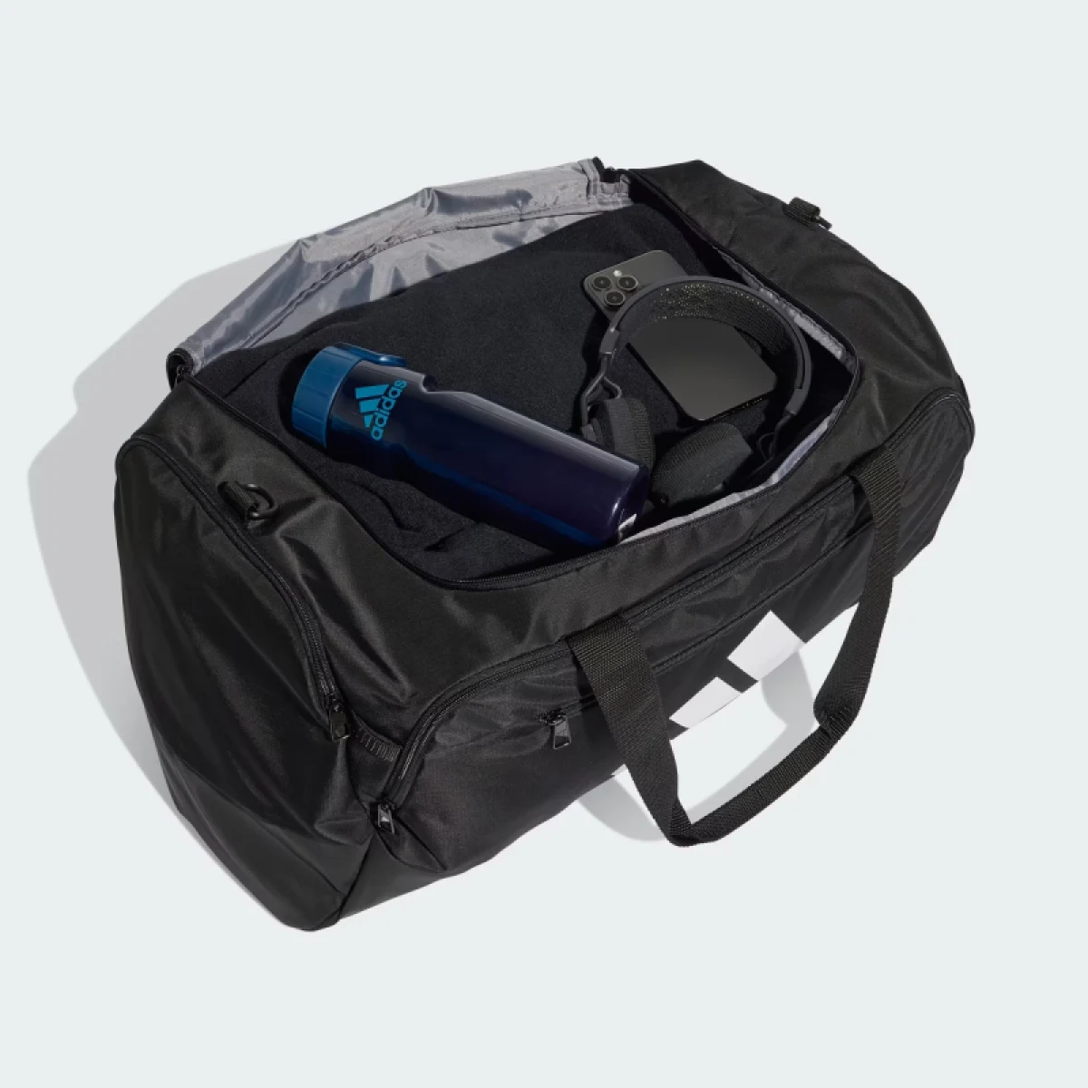 Cestovná taška ADIDAS TRA DEF DUF M BLACK WHITE · záber 5