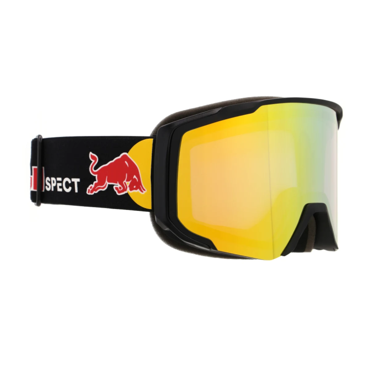Lyžařské brýle RED BULL SPECT JIBB-02YE2, black smoke with yellow mirror · záber 2