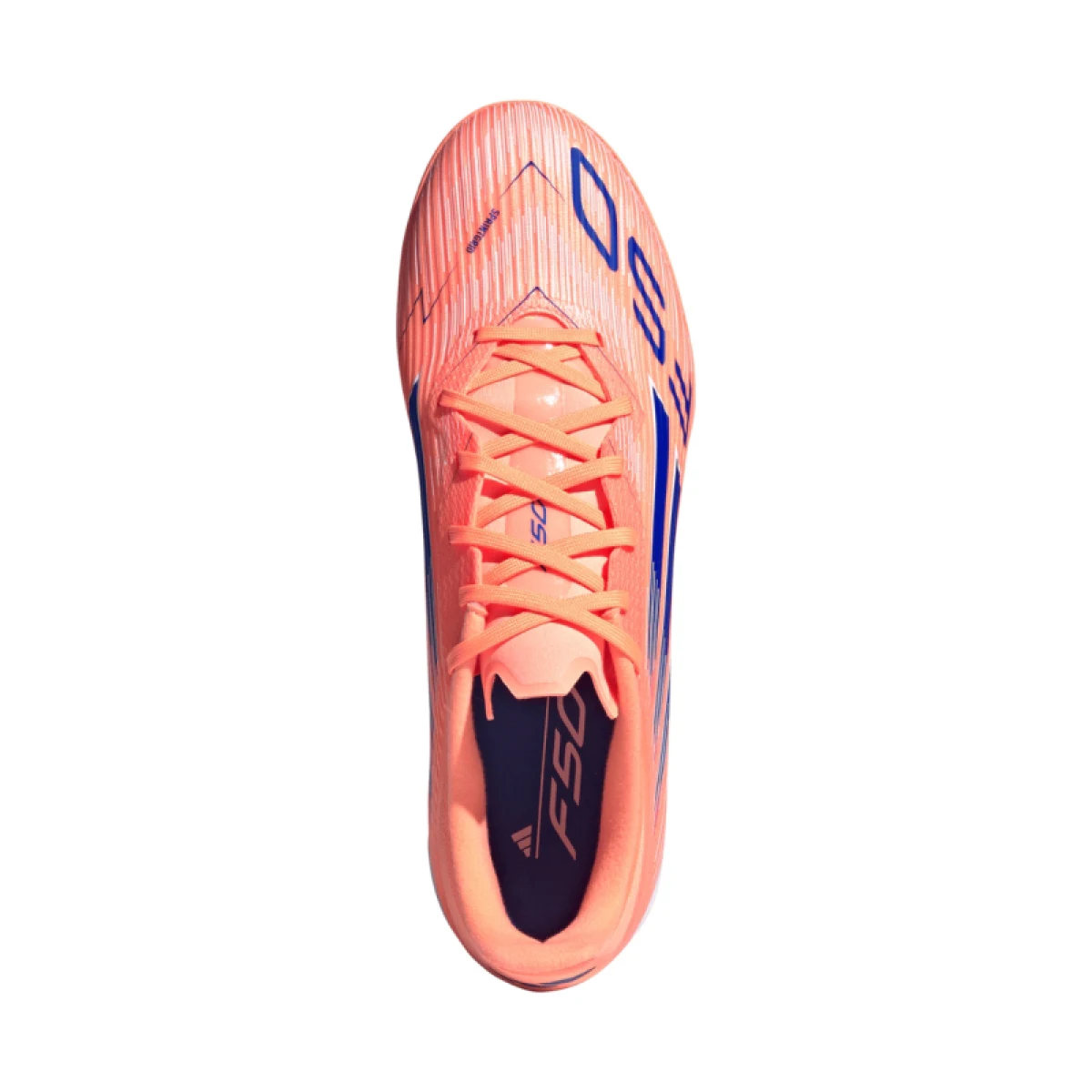 Pánske futbalové kopačky turfy ADIDAS F50 League M TF beam orange lucid blue cloud white · záber 4