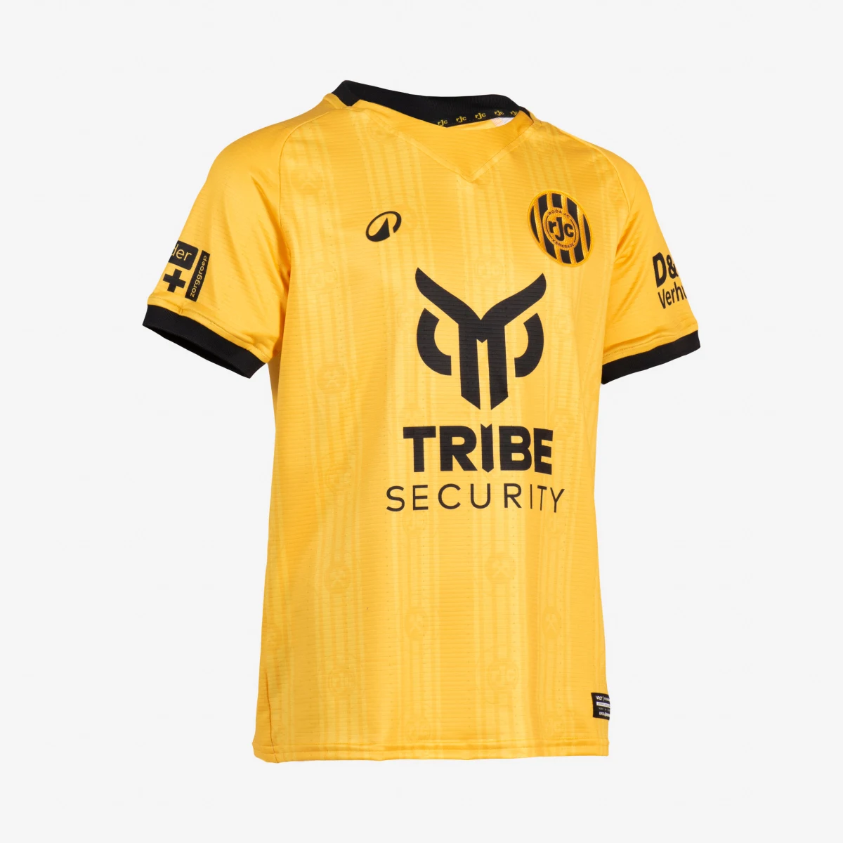 KIPSTA Oficiálny detský domáci dres klubu Roda JC Kerkrade žlto-čierny 10-11 r (141-150 cm) · záber 1