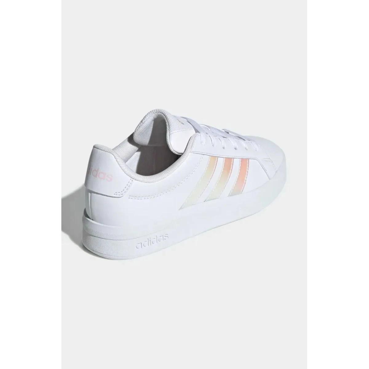 Dievčenská rekreačná obuv ADIDAS Grand Court 3.0 Jr cloud white iridescent almost pink · záber 5
