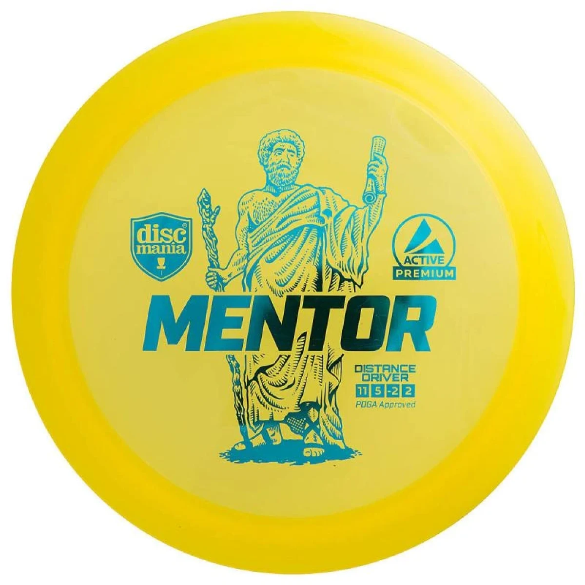 Discmania Active Premium Mentor - Barva: Žltá · záber 1