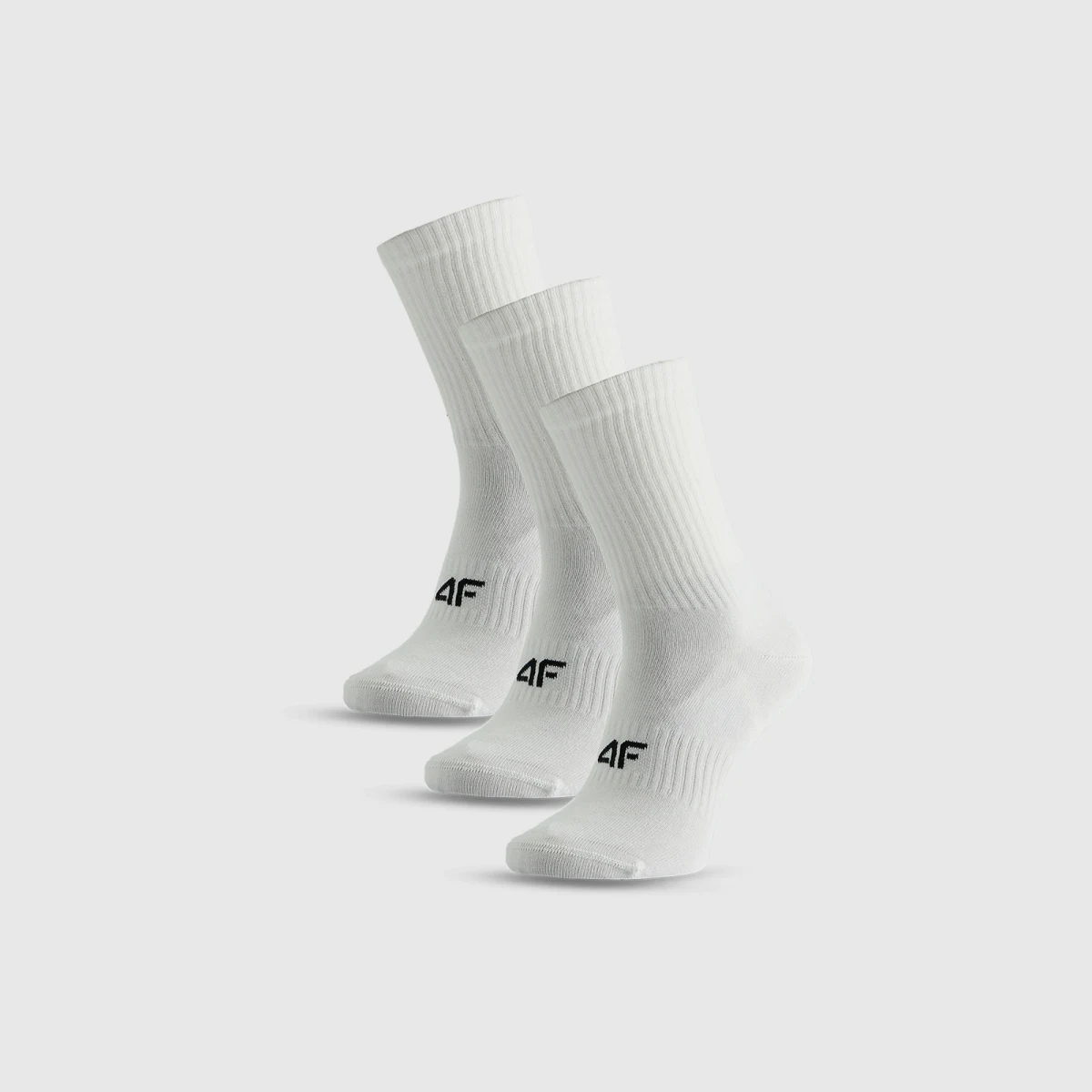 Dlouhé ponožky (3-pack) dámské - bílé · záber 1