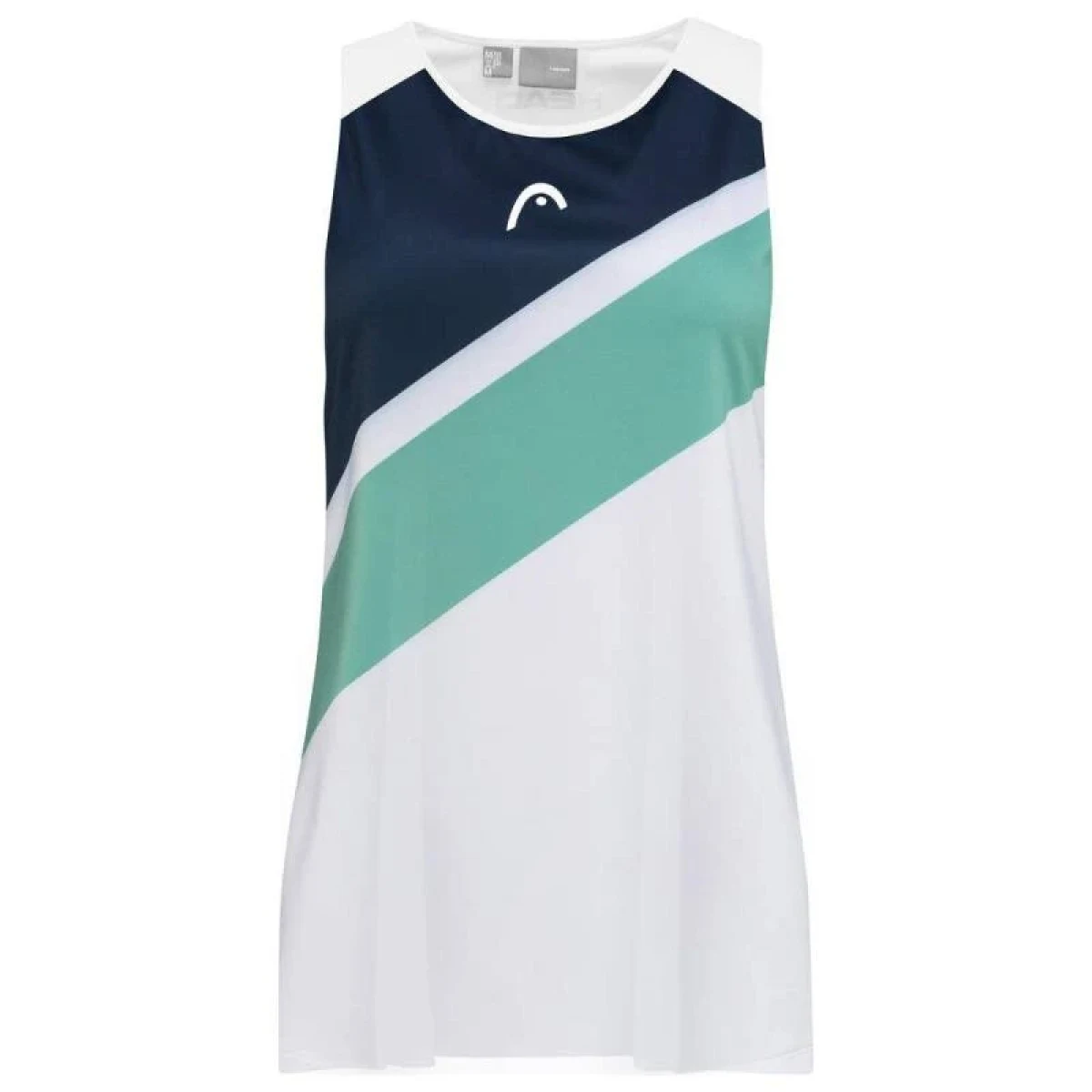 Head Agility Tank Top Girls dívčí tílko XRNG - Velikost: 128 | Barva: Biela · záber 1