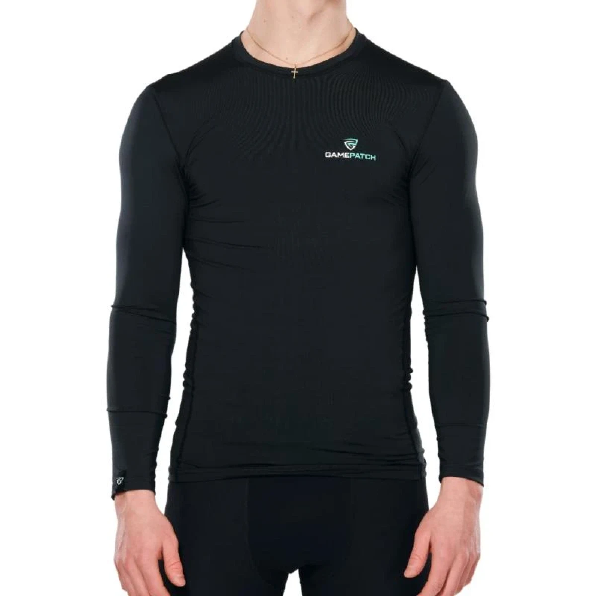 GAMEPATCH COMPRESSION SHIRT (Long-Sleeve) BLACK - Barva: Čierna · záber 1