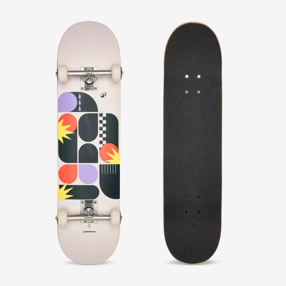 DECATHLON Kompletný skateboard FSC CP100 Retro - Veľkosť: 8 · záber 1