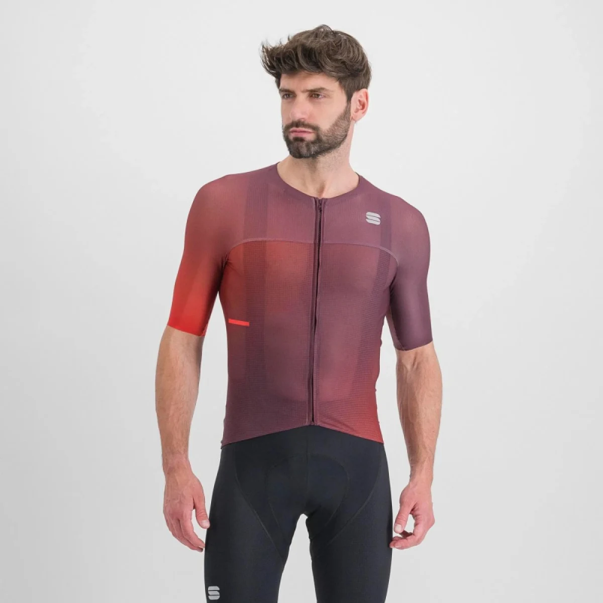 Pánský cyklistický dres s krátkým rukávem SPORTFUL Light pro jersey, shaded huckleberry · záber 2