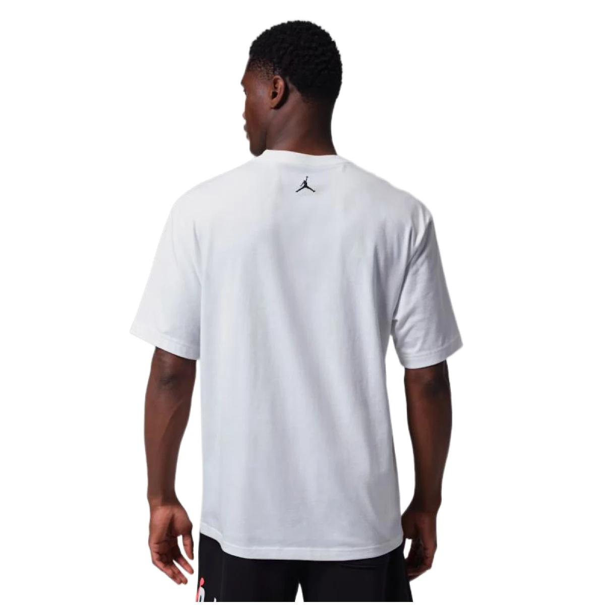 Pánske tričko s krátkym rukávom NIKE Jordan Brooklyn WHITE INFRARED 23 BLACK · záber 2