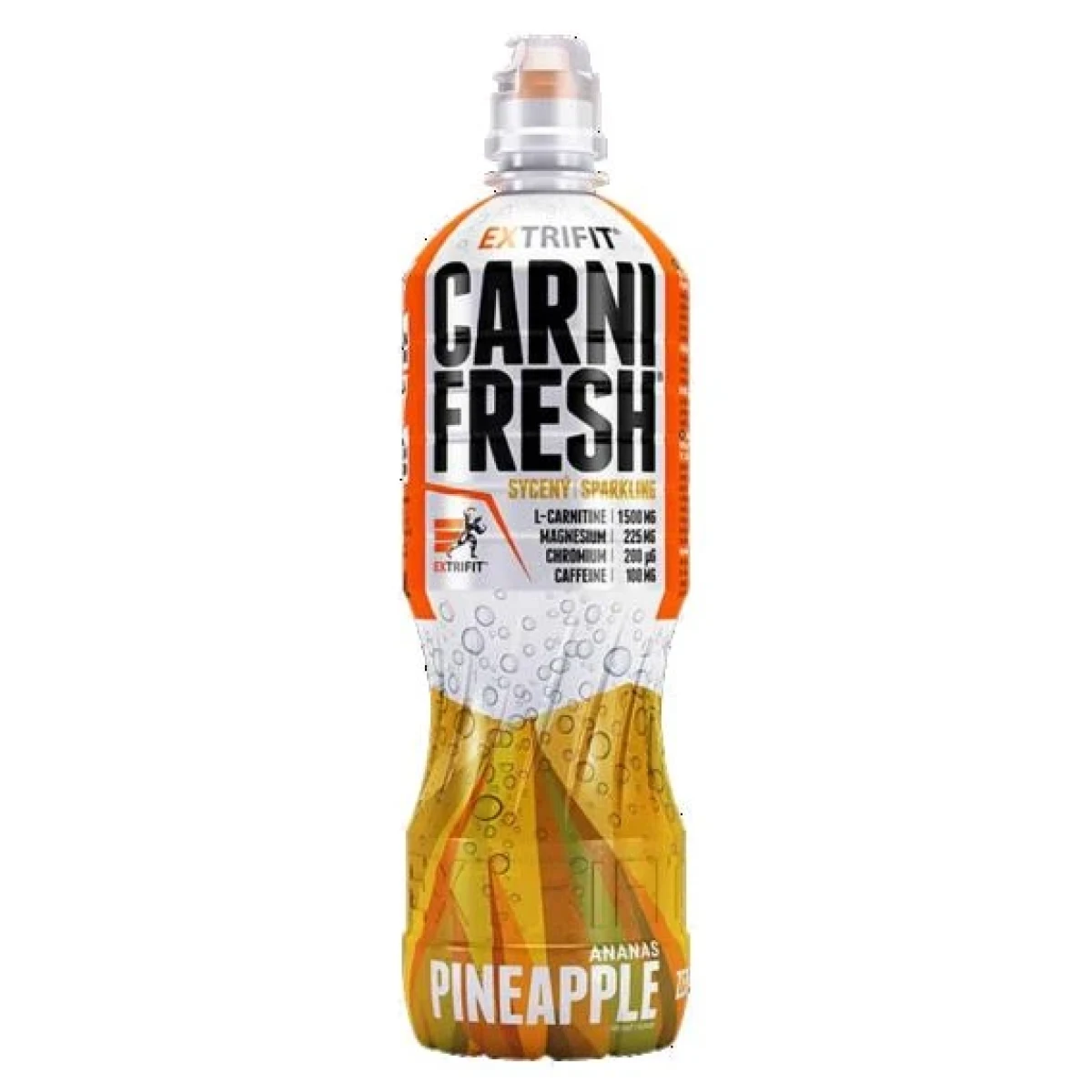Extrifit Carnifresh Sparkling with Caffein 850ml - Barva: Vícebarevná | Příchuť: Ananas · záber 1