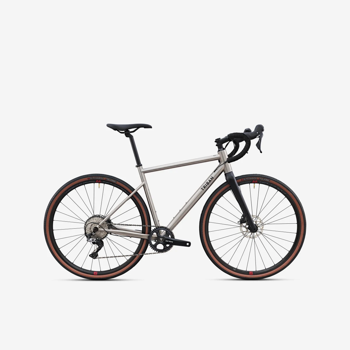 TRIBAN Pánsky bicykel Gravel 900 s titánovým rámom L · záber 1