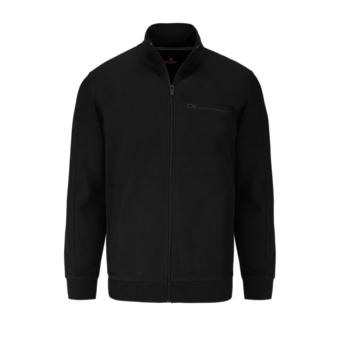 Pánská mikina se zipem VOLCANO ARSEN-700-BLACK · záber 5