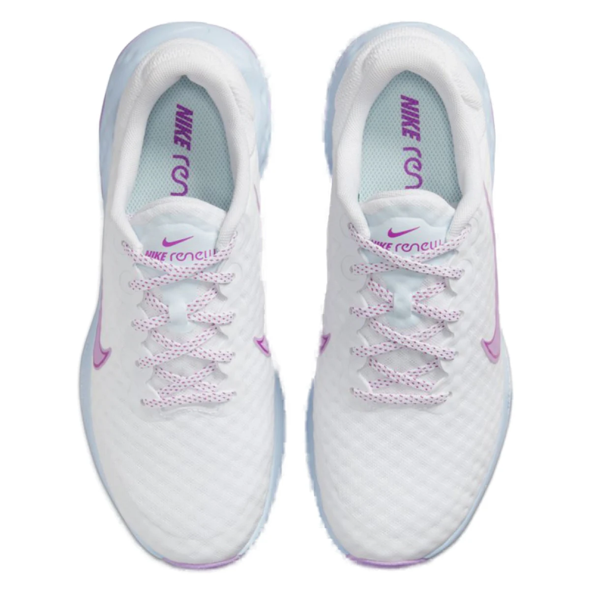Női sportcipő (edzőcipő) NIKE Renew Ride 3 white blue tint vivid purple rush fuchsia · záber 3