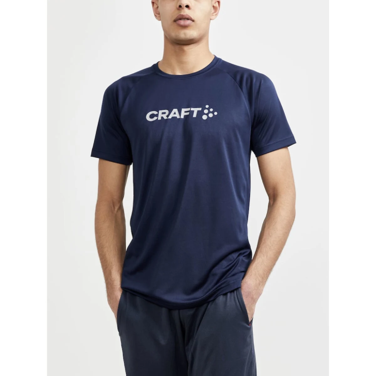 Pánske tréningové tričko s krátkym rukávom CRAFT T-Shirt CORE Essence Logo · záber 2