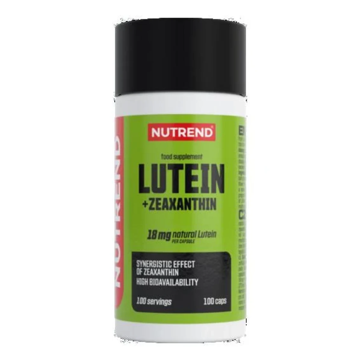 Nutrend Lutein + Zeaxanthin 100 kapslí · záber 1