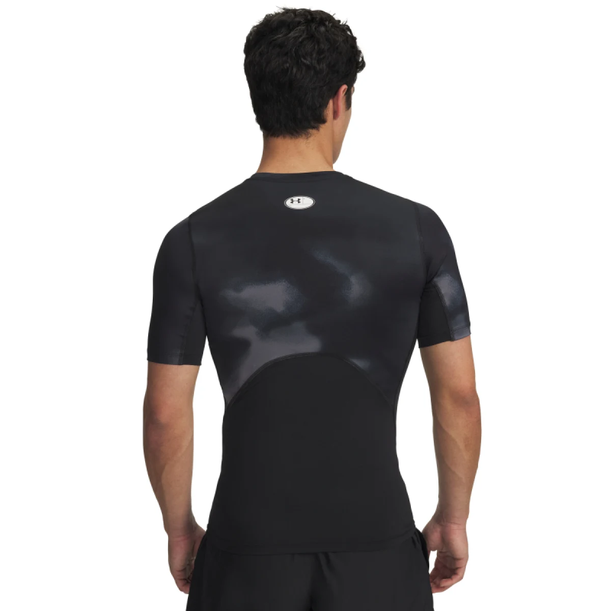 Pánske kompresné tričko s krátkym rukávom UNDER ARMOUR UA HG Armour Printed SS · záber 3