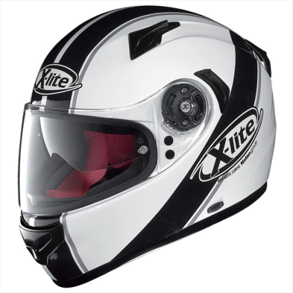 X-Lite X-661 Vinty N-Com Flat Black - XXL (63-64) · záber 2