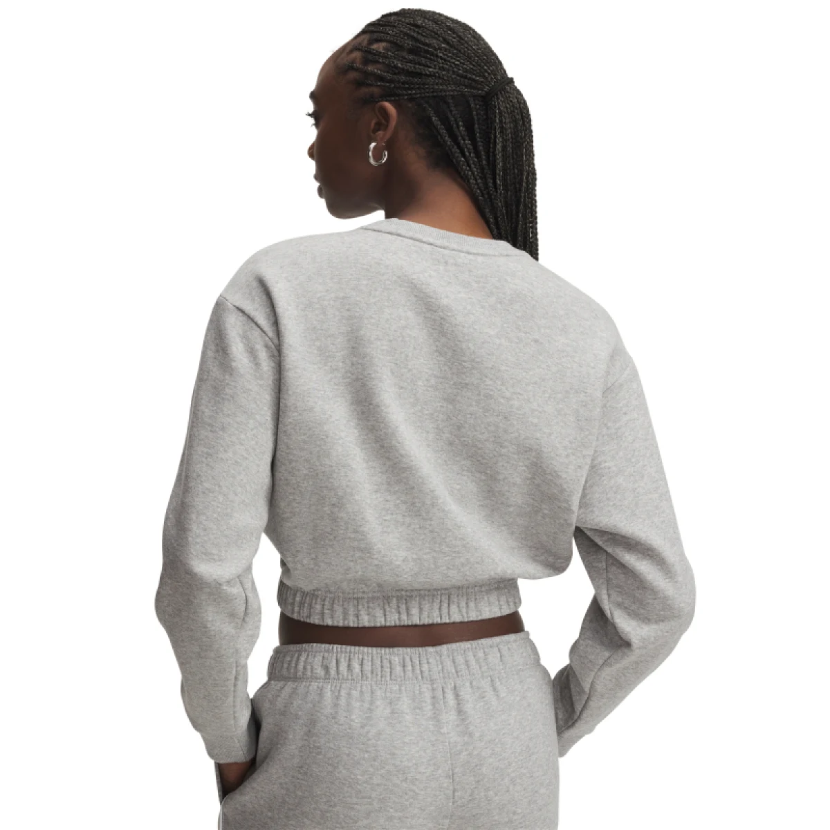 Dámská zateplená mikina UNDER ARMOUR UA Rival Fleece Piped Crew · záber 3