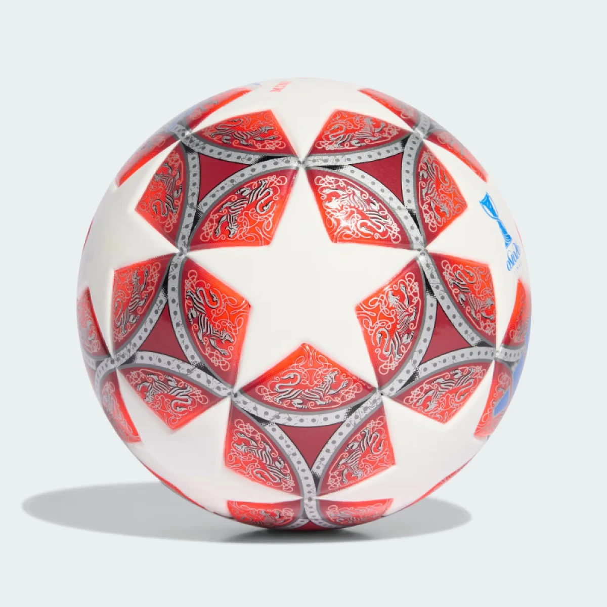 Futbalová lopta ADIDAS WUCL MINI WHITE RED MAROON · záber 3