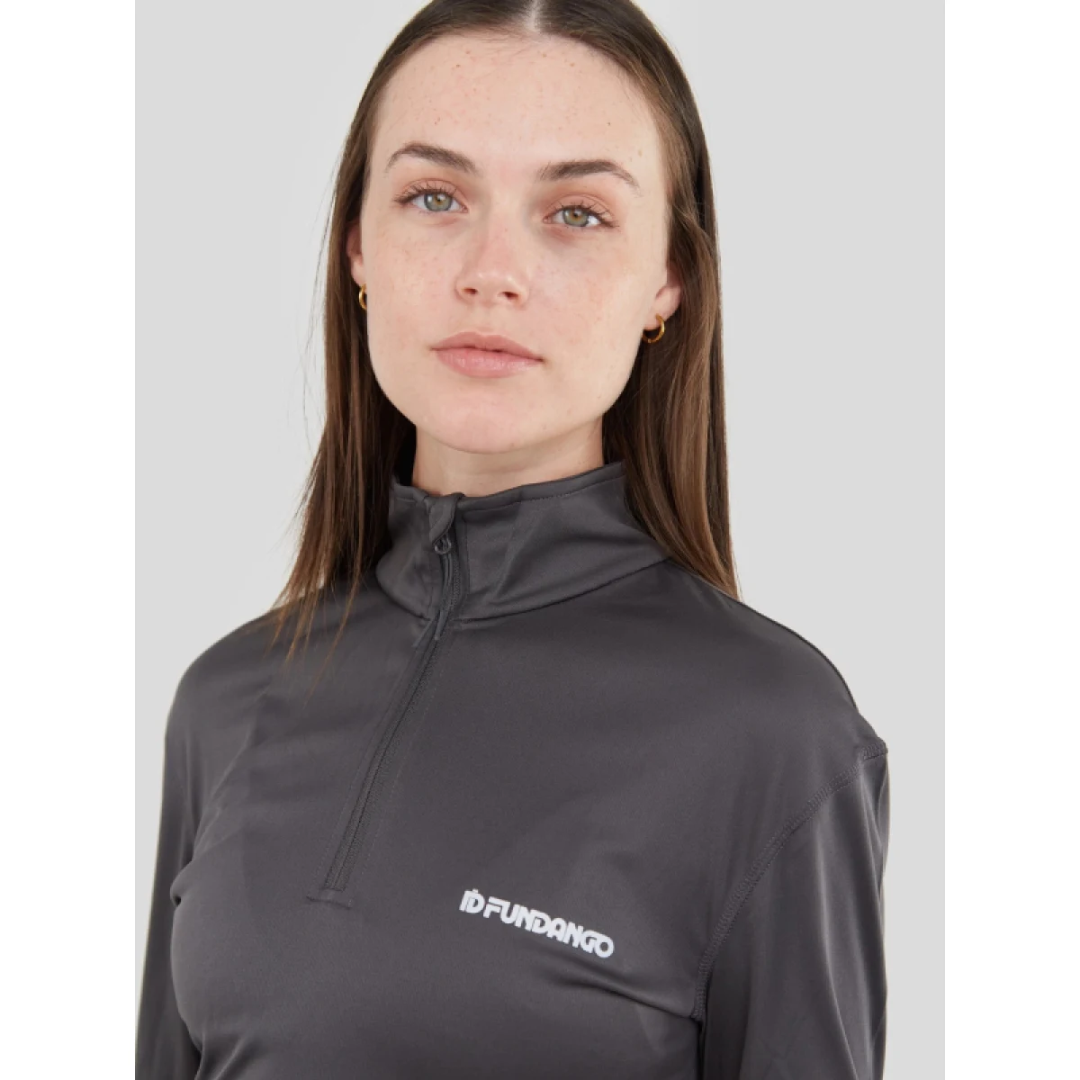 Dámské termo tričko s dlouhým rukávem FUNDANGO Yade Thermo Baselayer Top-890-black · záber 4
