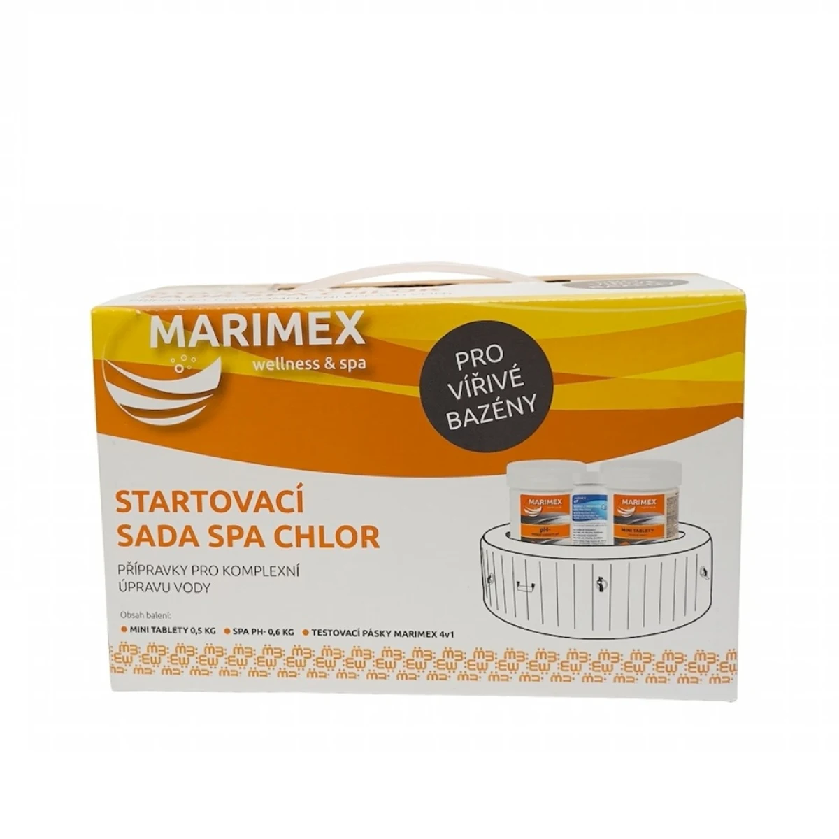Chémia pre vírivky MARIMEX Štartovacia sada Spa chlór mini · záber 3