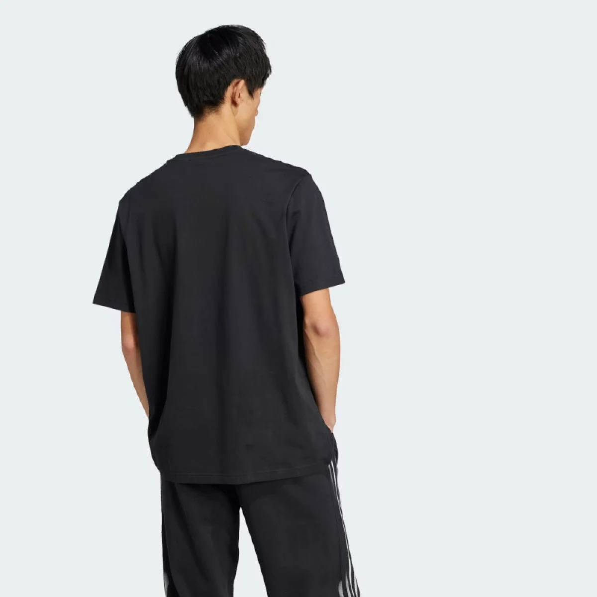Pánské tričko s krátkým rukávem ADIDAS ORIGINALS SKELETON TR TEE-JI5871-Black · záber 3