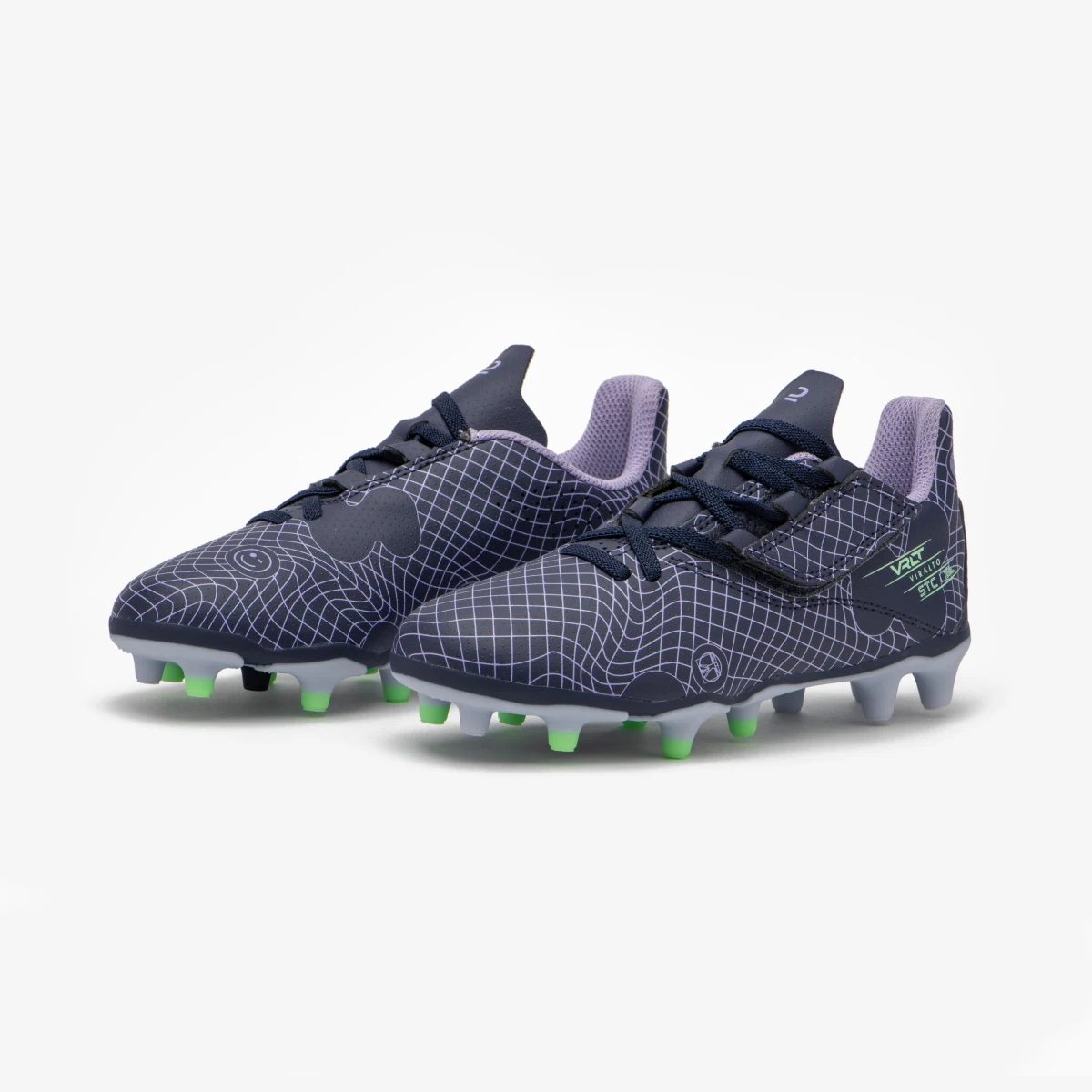 KIPSTA Detské futbalové kopačky Viralto I Easy FG Nebula suchý zips 29 · záber 2