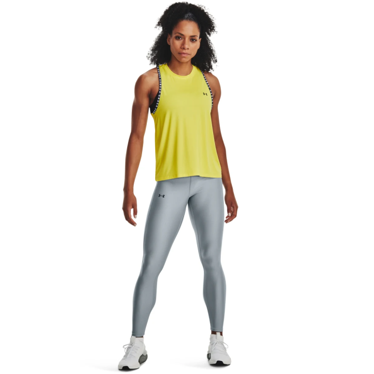 Dámské legíny UNDER ARMOUR Armour Branded WB Leg-BLU-GHL · záber 3
