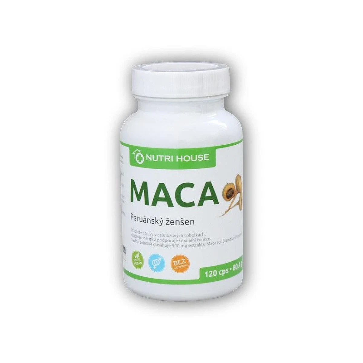 Nutri House Maca 120 kapslí · záber 1
