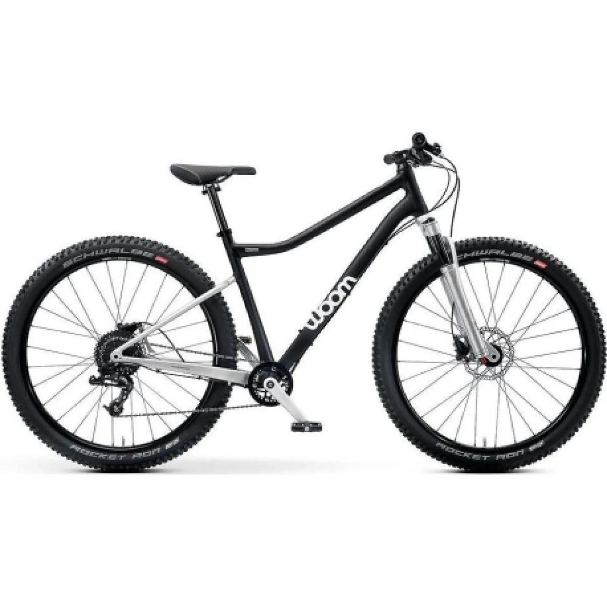 Juniorský horský bicykel WOOM OFF AIR 6, black · záber 1