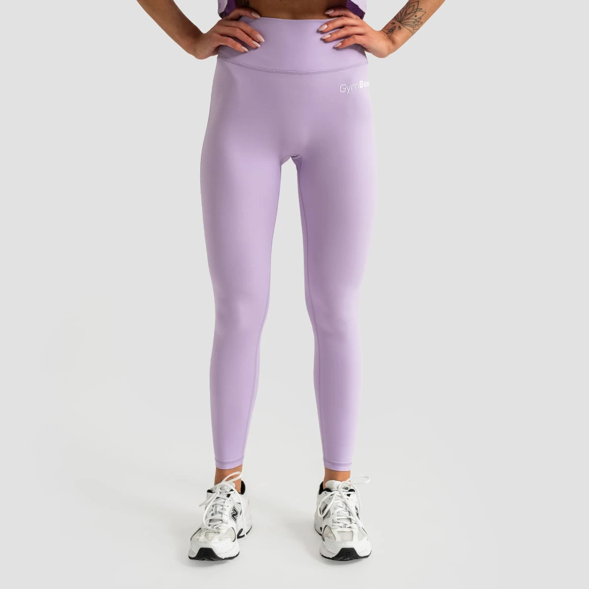 GymBeam Ženske tajice visokog struka Limitless Lavender - Veličina: XL | Boja: Purpurna | Težina: 0,22 g | Pakiranje: 90 · záber 1