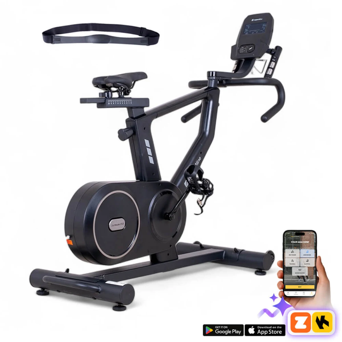 Cyklotrenažér inSPORTline ZenRoute 250 · záber 1