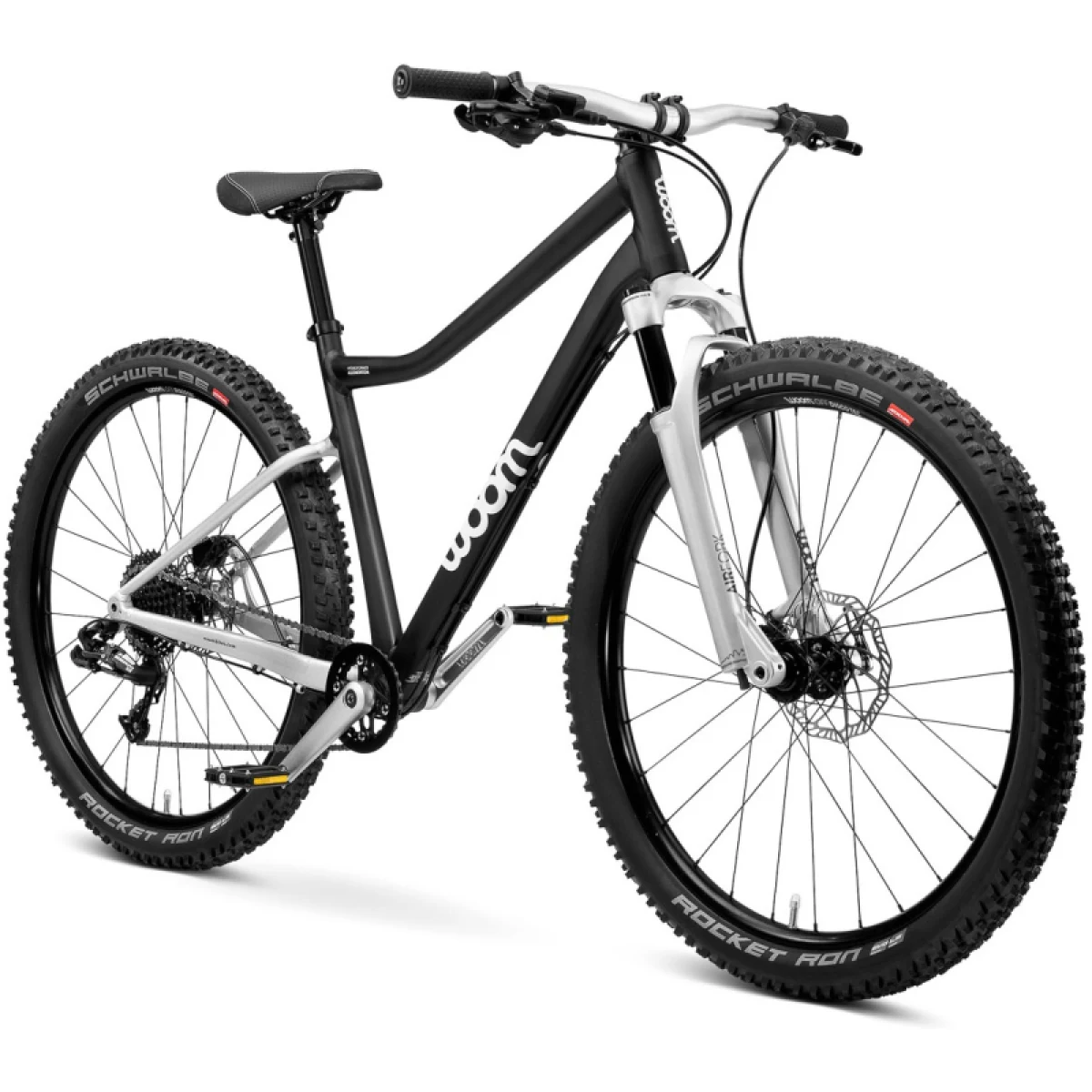 Juniorský horský bicykel WOOM OFF AIR 6, black · záber 2