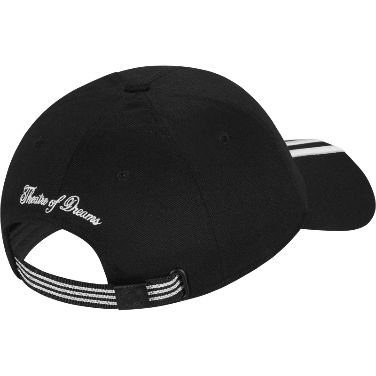 Šiltovka ADIDAS Manchester United Baseball Cap black white · záber 2