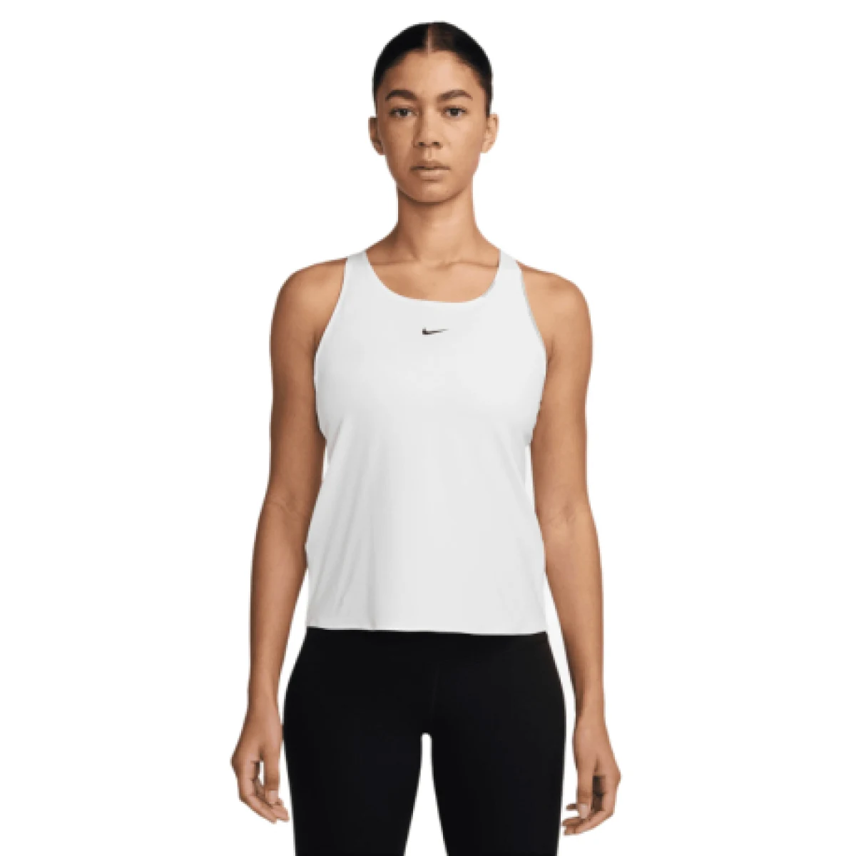 Dámske tréningové tielko NIKE PRO W NP DF TANK ELASTIKA WHITE BLACK · záber 1