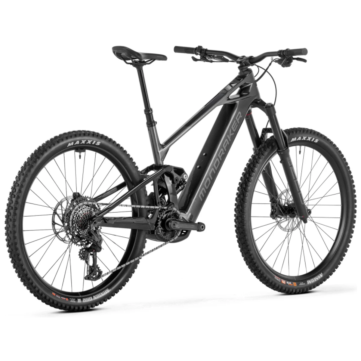 Horské elektrokolo MONDRAKER Crafty Carbon S, vortex grey · záber 3