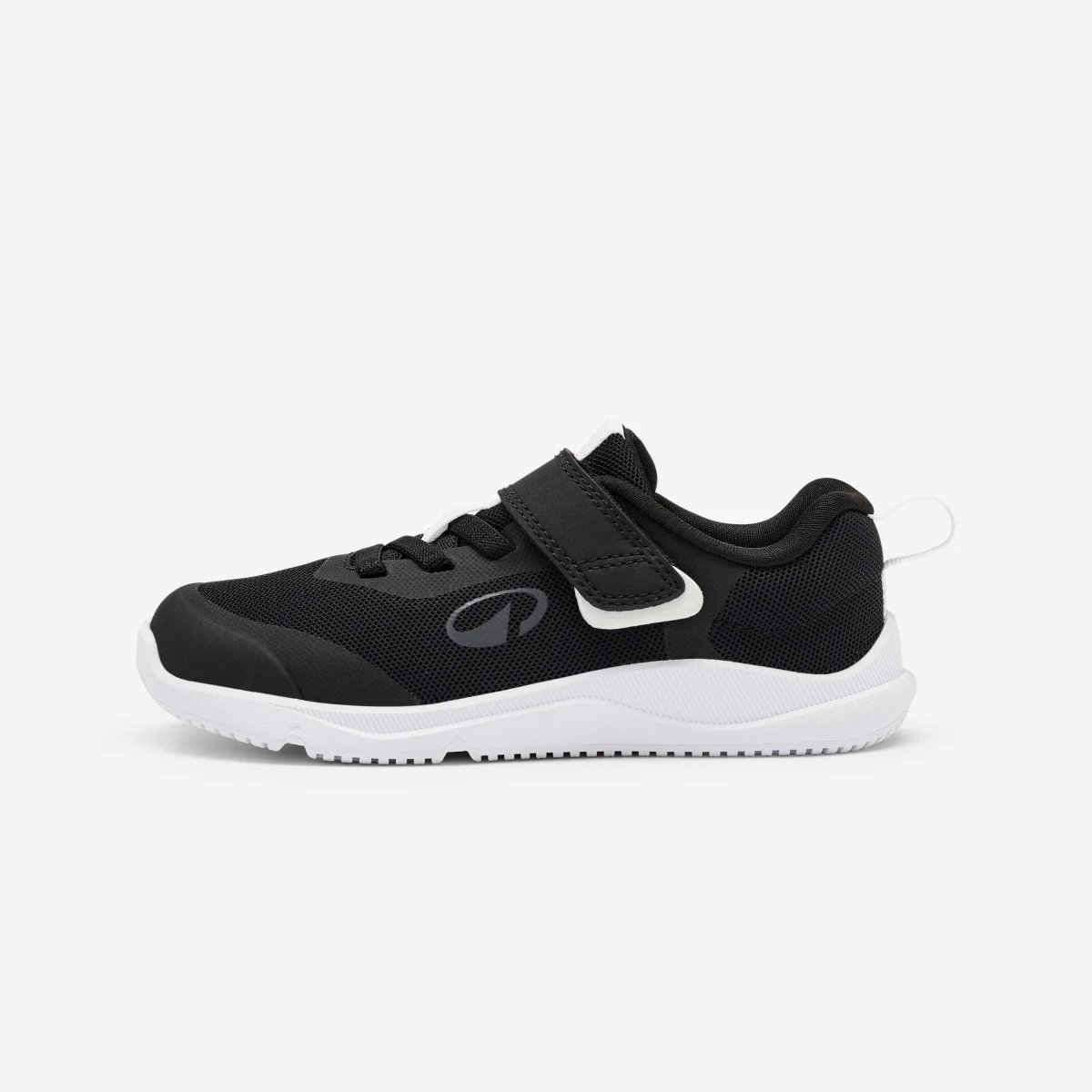 DECATHLON Detská barefoot obuv Stepper Sporty suchý zips 24-28 čierna 24 · záber 1