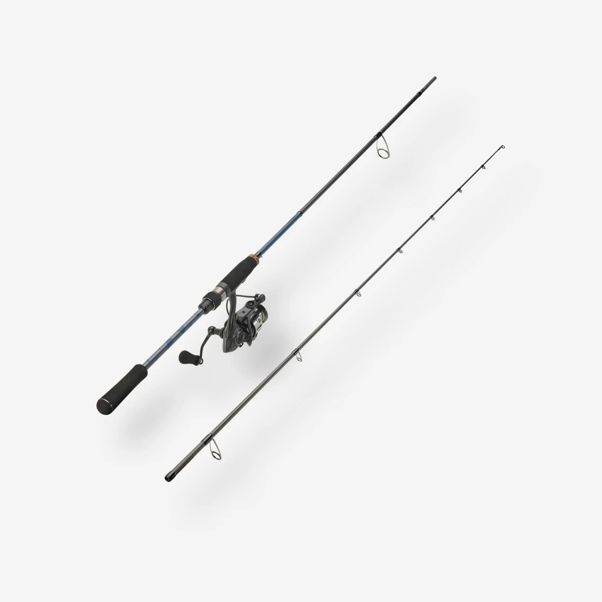 CAPERLAN Prívlačový set prút/navijak WXM 500 Spinning 2,10 m MH 10-30 g bez · záber 1