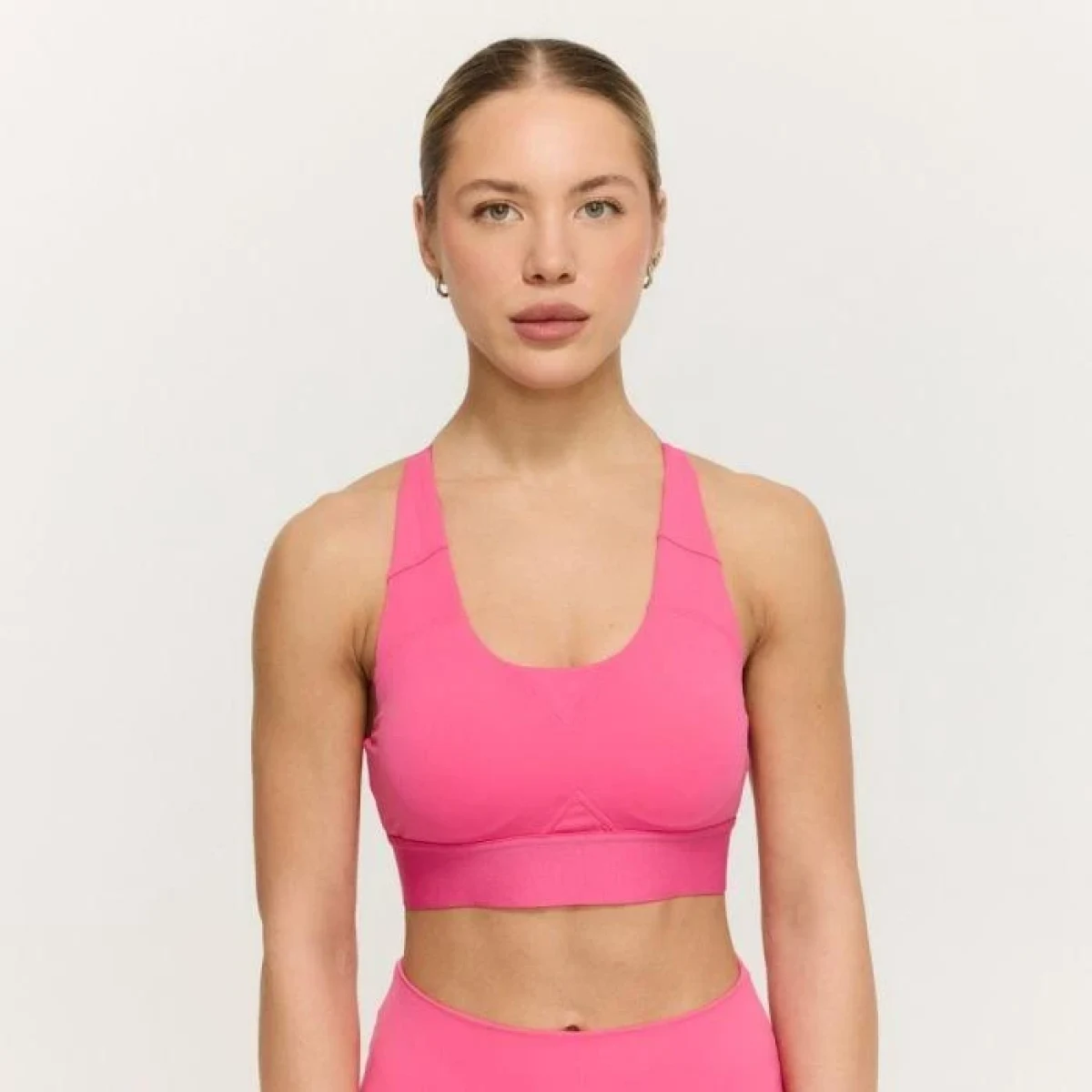 GymBeam Sportovní podprsenka Limitless Dragonfruit - Velikost: XS | Barva: ružová | Hmotnost: 0,1028 kg | Balení: 105 · záber 5