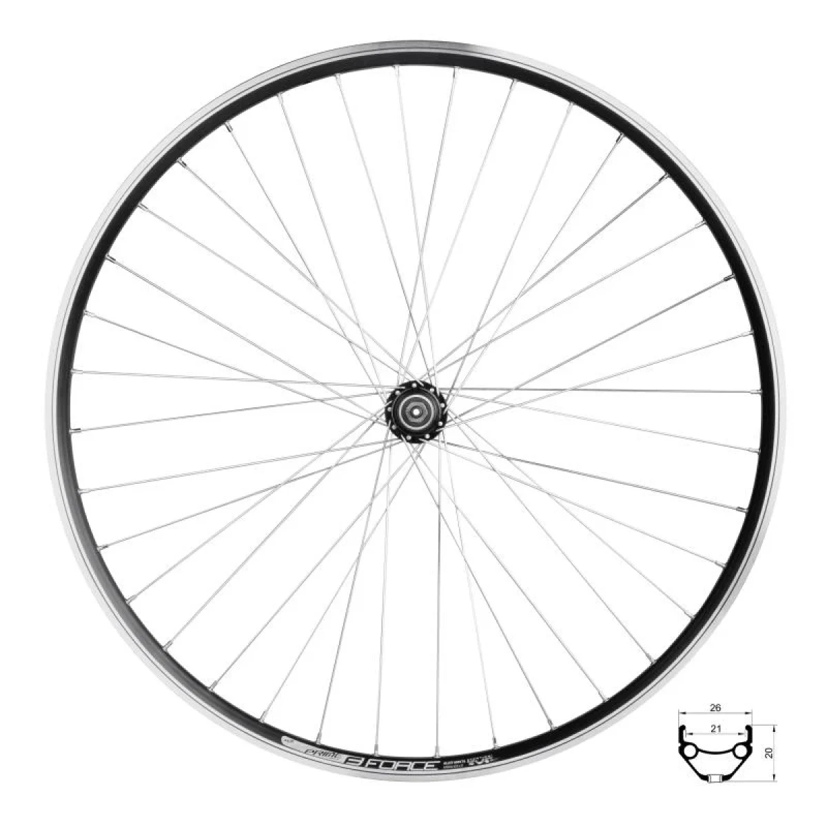 REMERX Kolo zadní Force PRIME 622x21,náb. F80403 RÚ,36d · záber 1
