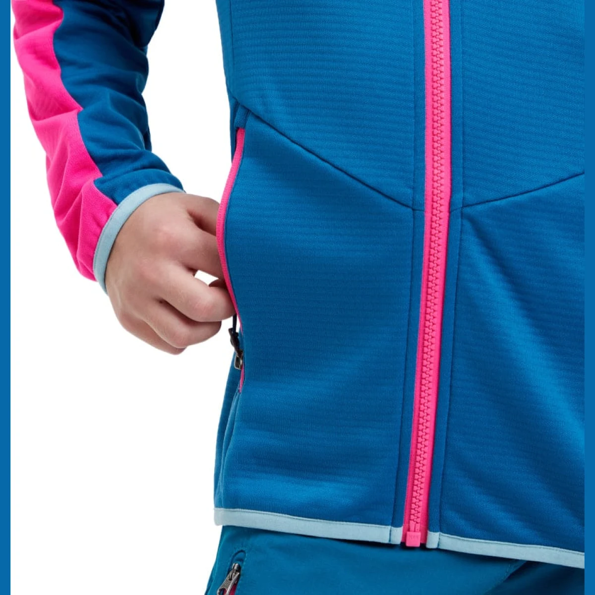 McKinley Seth HD Hooded Fleece Jacket Kids - Velikost: 152 · záber 4