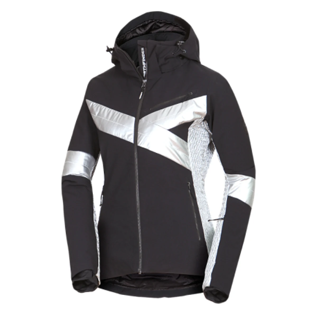 Dámská lyžařská bunda NORTHFINDER LAURI-808silverblack · záber 1