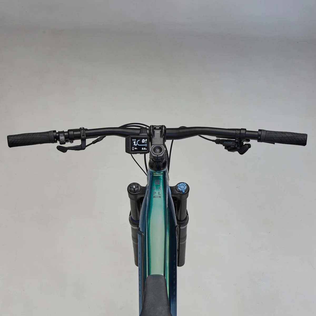 ROCKRIDER Horský elektrobicykel E-EXPL 700 29" zelený L (175-184 cm) · záber 2