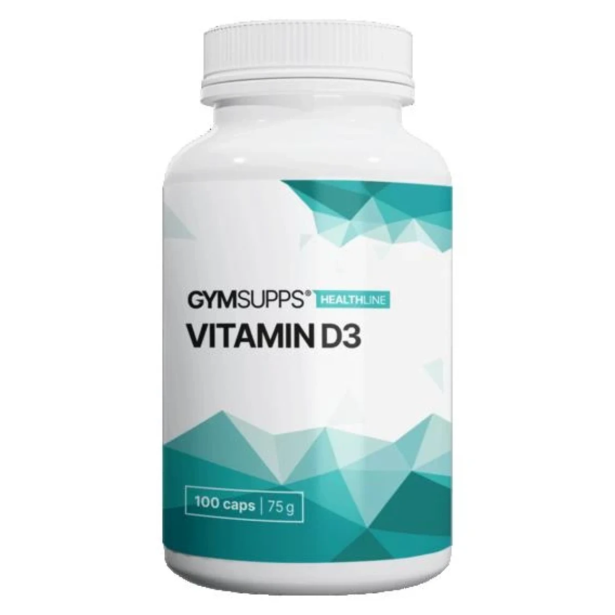 GymSupps Vitamin D3 100 kapslí · záber 1
