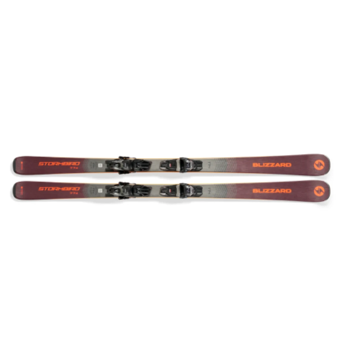 Sjezdové lyže - on piste s vázáním BLIZZARD Stormbird 7.7 S + TPC 10 DEMO, burgundy anthracite · záber 1