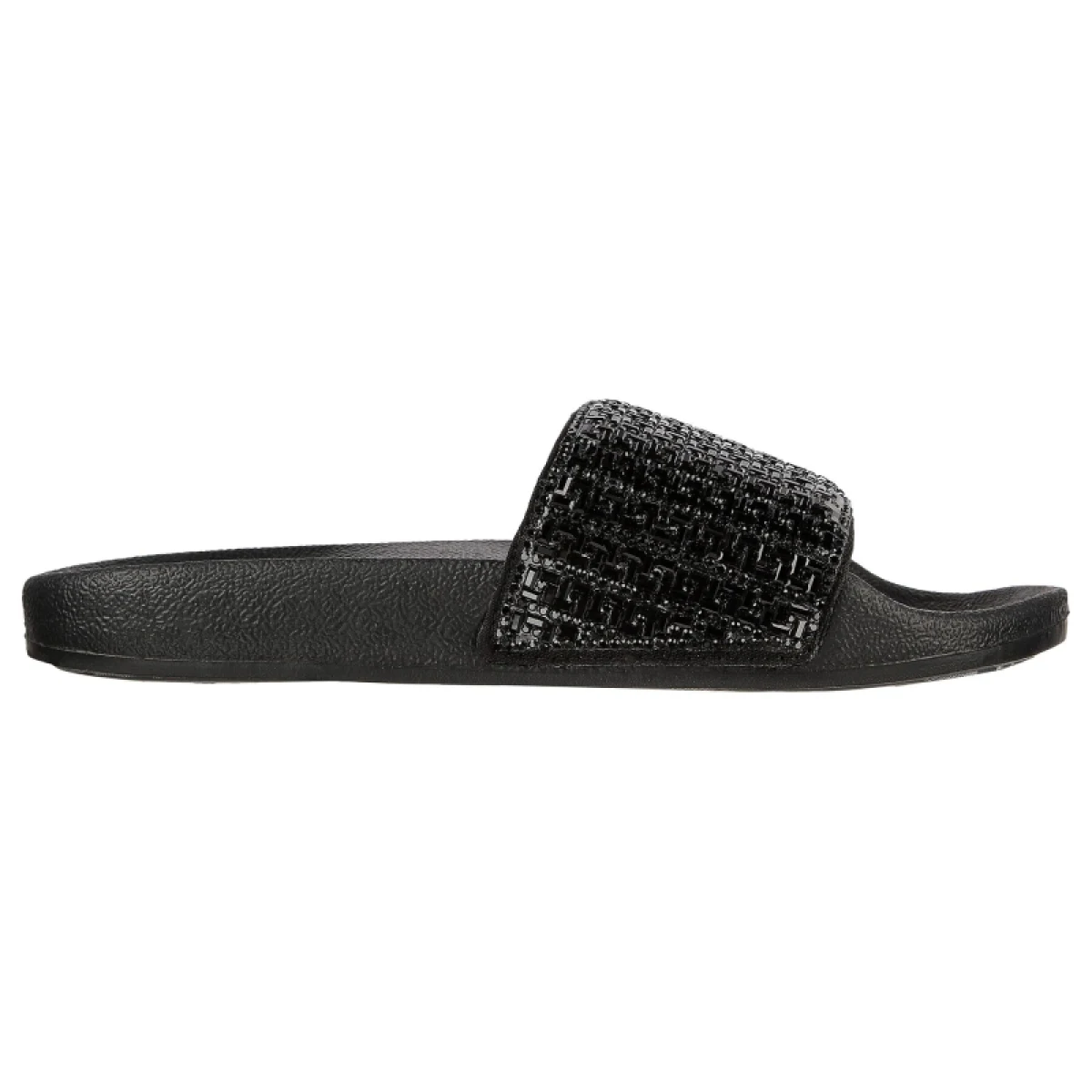 Dámské pantofle (plážová obuv) SKECHERS Pops Up New Spark W black · záber 2